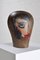 Escultura de cabeza surrealista Bauhaus de madera, años 20, Imagen 2