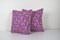 Housses de Coussin de Literie Vintage Rose Florale, Set de 2 2