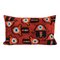 Evil Eye Silk Ikat Velvet Cushion, Image 1