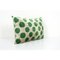 Green Ikat Velvet Pillow Cover, Image 2