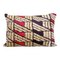 Coussin Labyrinth Design en Soie Velours Ikat 1