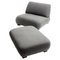 Cadaqués Lounge Chair and Ottoman by Federico Correa, Set of 2 1