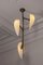 Cast Bronze Hanging Lamp by William Guillon, Set of 2 3
