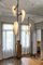 Cast Bronze Hanging Lamp by William Guillon 11