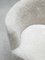 Sofá Mingle de piel de oveja blanca y roble natural de Lassen, Imagen 6