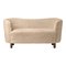 Honey Sheepskin and Smoked Oak Mingle Sofa by Lassen, Image 2