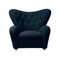 Blue Sahco Zero the Tired Man Lounge Chairs by Lassen, Set of 2 2