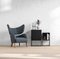 Grey Raf Simons Vidar 3 Smoked Oak My Own Chair Lounge Chair by Lassen, Set of 2, Image 4