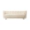 Moonlight Sheepskin and Smoked Oak Vilhelm Sofa by Lassen 1