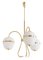 China 02 Triple Chandelier by Magic Circus Editions, Set of 2 3