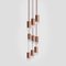 One 9-Light Hanging Light in Walnut by Formaminima, Image 3