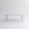 X Large White Marble Sunday Dining Table by Jean-Baptiste Souletie 2