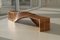 Large Soul Sculpture Wood Bench by Veronica Mar 6