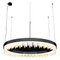 Urano Shiny Black 120 Pendant Light 1 by Alabastro Italiano 1