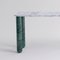 Large White and Green Marble Sunday Dining Table by Jean-Baptiste Souletie 3