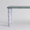 Large Green and White Marble Sunday Dining Table by Jean-Baptiste Souletie 3