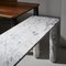 Mesa de comedor Sunday grande de mármol blanco y negro de Jean-Baptiste Souletie, Imagen 7