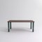 Large Walnut and Green Marble Sunday Dining Table by Jean-Baptiste Souletie 2