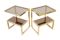 Brass G Side Tables from Belgochrom, 1970s, Set of 2, Image 4