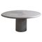 Large Waxed Concrete Round Table by Bicci De Medici 1