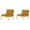 Gold Matrice Chairs by Plumbum, Set of 2 1