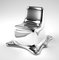 Melting Chair aus schwarzem Chrom von Philipp Aduatz 7