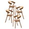 Set of Nude Dining Chairs by Made by Choice 1