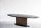 Opium Oval Table with Steel Base by Van Rossum 4