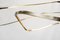 White Matt Ophelia Brass Sculpted Light Pendant by Morghen Studio 7