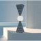 Lámpara de pie Olympic 67 de ónix blanco y reloj de arena de Sissy Daniele. Juego de 2, Imagen 6