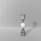Lámpara de pie Olympic 67 de ónix blanco y reloj de arena de Sissy Daniele. Juego de 2, Imagen 8