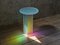 Isola Dichroic Satin Glass T Side Table by Brajak Vitberg 3