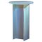 Isola Dichroic Satin Glass H Side Table by Brajak Vitberg, Image 1