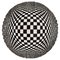 Convex Circular 400 Rug by Illulian 1