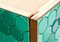 Honeycomb Emerald Sideboard by Royal Stranger, Image 6