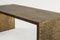 Brass on Oak Trama Coffee Table by Francesco Perini 8