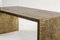 Brass on Oak Trama Coffee Table by Francesco Perini 6