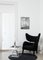 Sillón Raf Simons Vidar 3 de roble ahumado en beige de Lassen. Juego de 4, Imagen 3