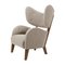 Poltrone My Own Chair Sahco Zero beige scuro di Lassen, set di 4, Immagine 2