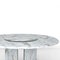 Mesa de comedor Delos redonda de mármol de Giorgio Bonaguro, Imagen 4