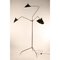 Lámpara de pie 3 brazos giratorios de Serge Mouille, Imagen 3