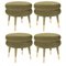 Marshmallow Stools by Royal Stranger, Set of 4 2