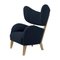 Blue Sahco Zero Natural Oak My Own Chair Lounge Chair by Lassen 2