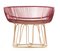 Fauteuil Circo Violet par Sebastian Herkner, Set de 4 5