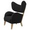 Black Raf Simons Vidar 3 Natural Oak My Own Chair Lounge Chair by Lassen, Image 1