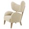 Beige Sahco Zero My Own Chair Sessel aus Natureiche von Mogens Lassen 1