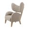 Poltrona Sahco Zero My Own Chair beige scuro di Mogens Lassen, Immagine 2