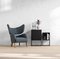 Sillón Sahco Zero My Own en beige de roble ahumado de Mogens Lassen, Imagen 5