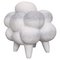 Standing Grey Cloud Hand Carved Marble Sculpture by Tom Von Kaenel, Image 1
