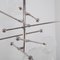 Lámpara de araña Rd15 de 6 brazos de níquel pulido de Schwung, Imagen 5